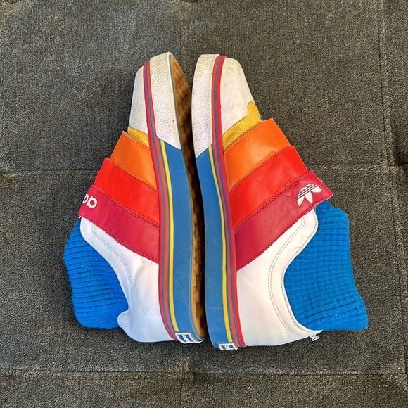 2005 RARE Adidas Carlo Gruber low collection white size 7.5M/9W - Picture 6 of 8